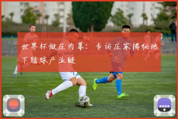 世界杯做庄内幕:专访庄家揭秘地下赌球产业链