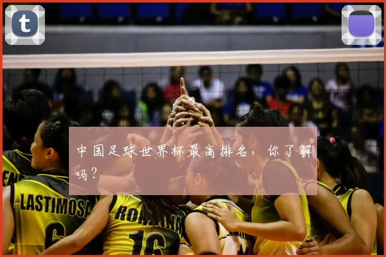 中国足球世界杯最高排名,你了解吗?