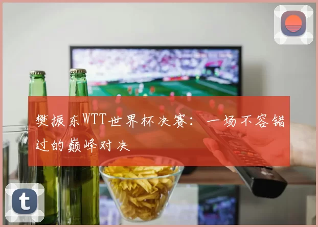 樊振东WTT世界杯决赛：一场不容错过的巅峰对决