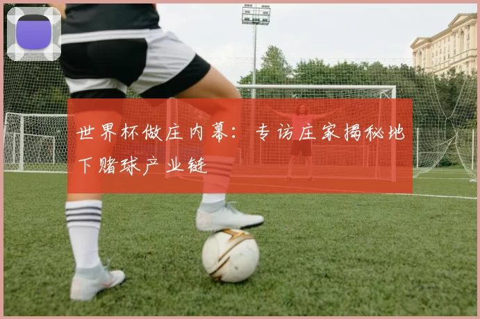 世界杯做庄内幕:专访庄家揭秘地下赌球产业链